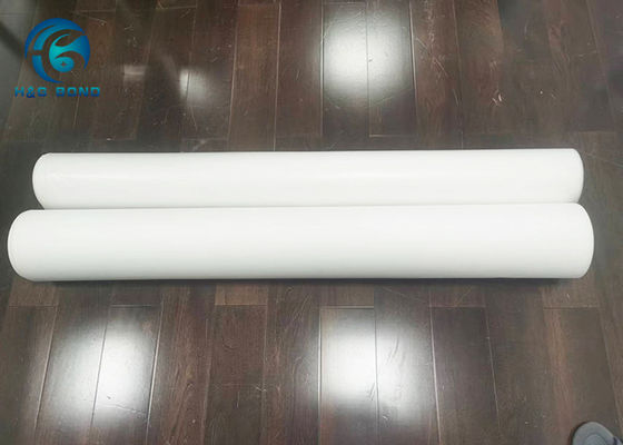 Película fina excelente del polímero del efecto de la pulverización 20 micrones transparentes para las películas del panel compuesto de aluminio