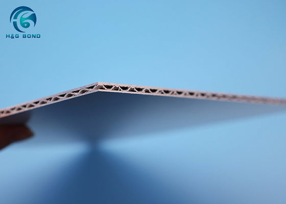 Película ignífuga de alto contenido para panel compuesto corrugado de aluminio